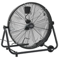 Ventilador de tambor industrial negro 60 cm 172,5 W