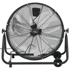 Ventilador de tambor industrial negro 60 cm 172,5 W