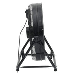 Ventilador de tambor industrial negro 60 cm 172,5 W