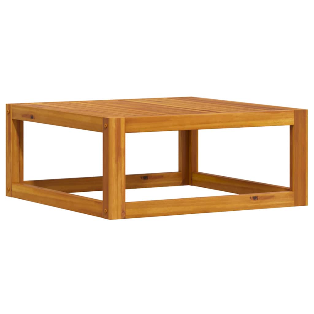 Muebles de jardín 3 piezas con cojines madera maciza de acacia