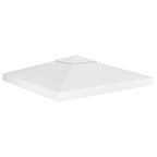 Cubierta superior de cenador 2 niveles negro 310 g/m² 3x3 m