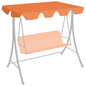 Dosel de repuesto columpio de jardín azul 150/130x105/70 cm