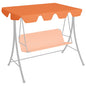 Dosel de repuesto columpio de jardín azul 150/130x105/70 cm