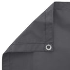 Toldo para balcón tela oxford gris antracita 75x500 cm