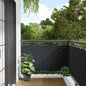 Toldo para balcón tela oxford gris antracita 75x500 cm
