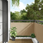 Toldo para balcón de tela oxford amarillo 120x600 cm
