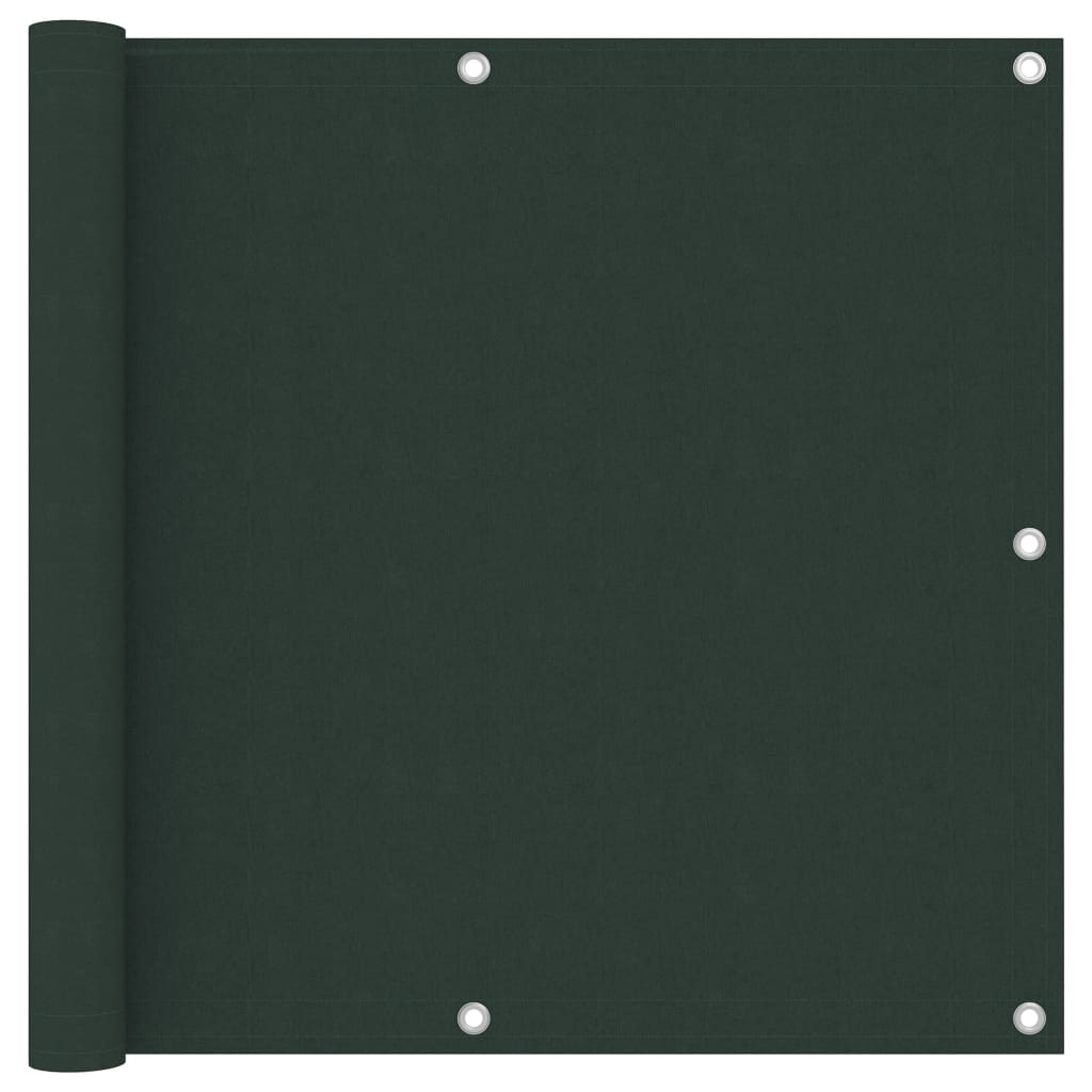 Toldo para balcón tela oxford gris antracita y blanco 120x300cm
