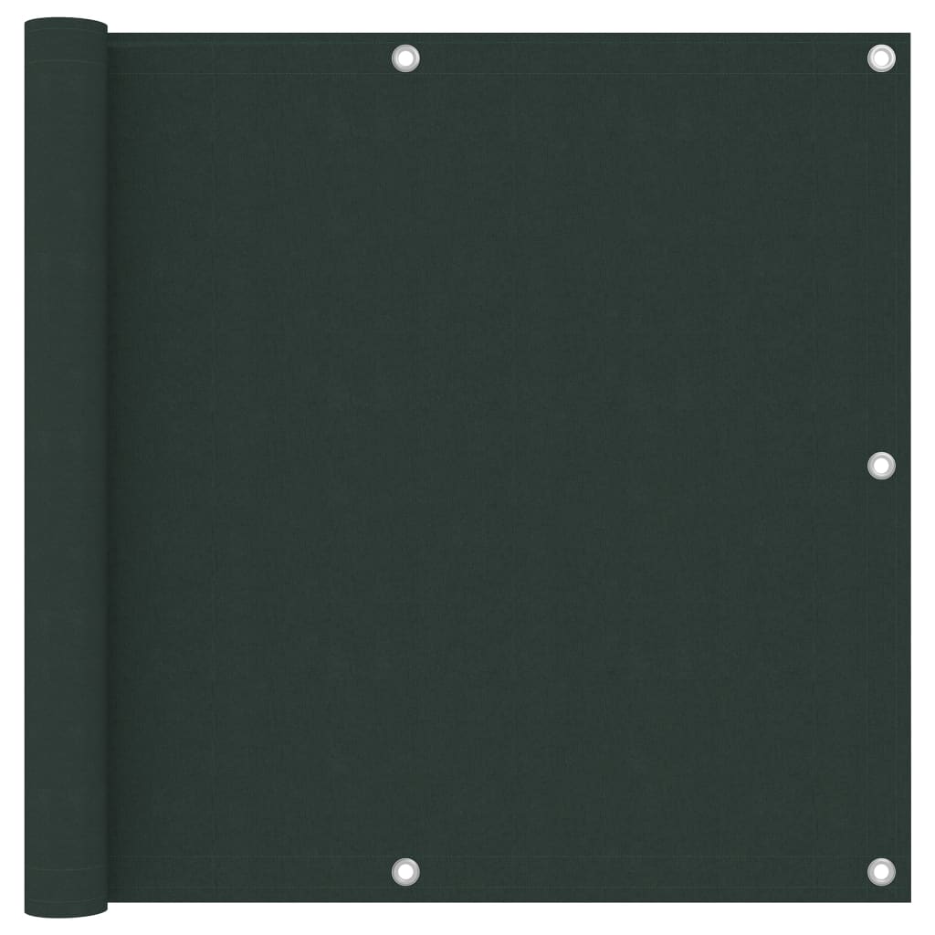 Toldo para balcón tela oxford gris antracita y blanco 120x300cm