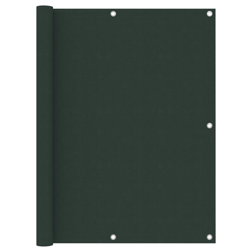 Toldo para balcón tela oxford gris antracita y blanco 120x300cm