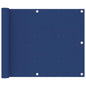 Toldo para balcón de tela oxford amarillo 120x600 cm