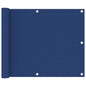 Toldo para balcón de tela oxford amarillo 120x600 cm