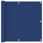 Toldo para balcón de tela oxford amarillo 120x600 cm