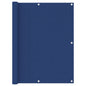 Toldo para balcón de tela oxford amarillo 120x600 cm