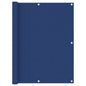 Toldo para balcón de tela oxford amarillo 120x600 cm