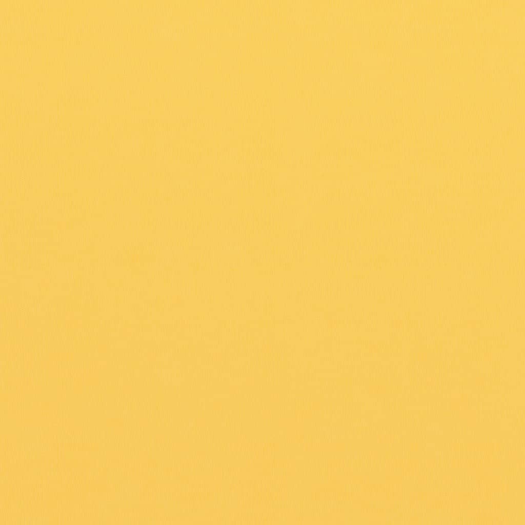 Toldo para balcón de tela oxford amarillo 120x600 cm