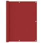 Toldo para balcón tela oxford gris antracita y blanco 120x300cm