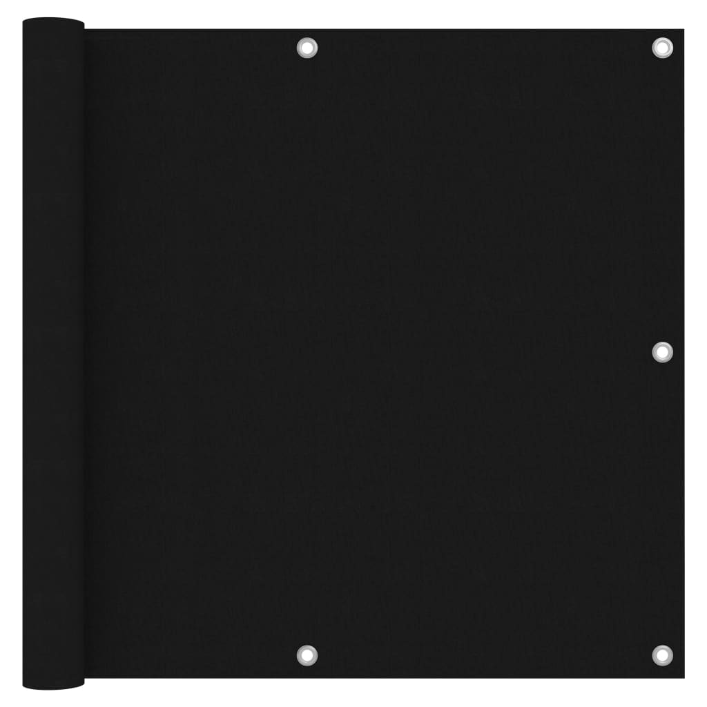 Toldo para balcón tela oxford gris antracita y blanco 120x300cm