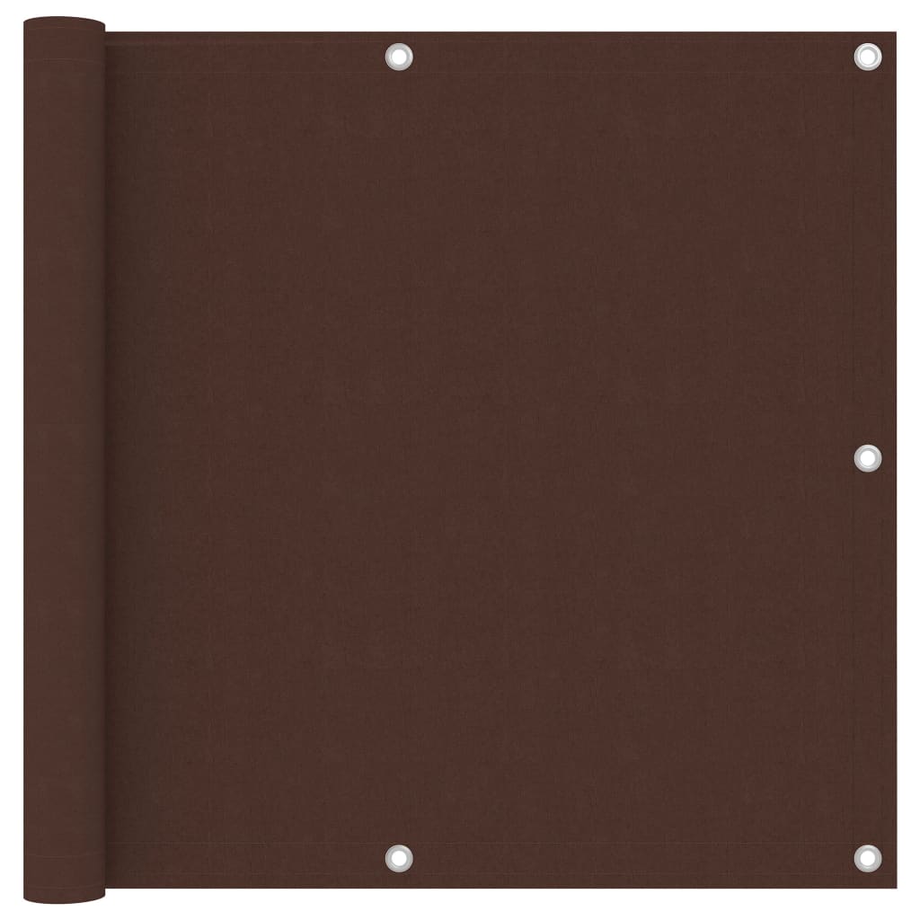 Toldo para balcón tela oxford gris antracita y blanco 120x300cm