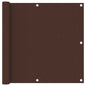 Toldo para balcón tela oxford gris antracita y blanco 120x300cm