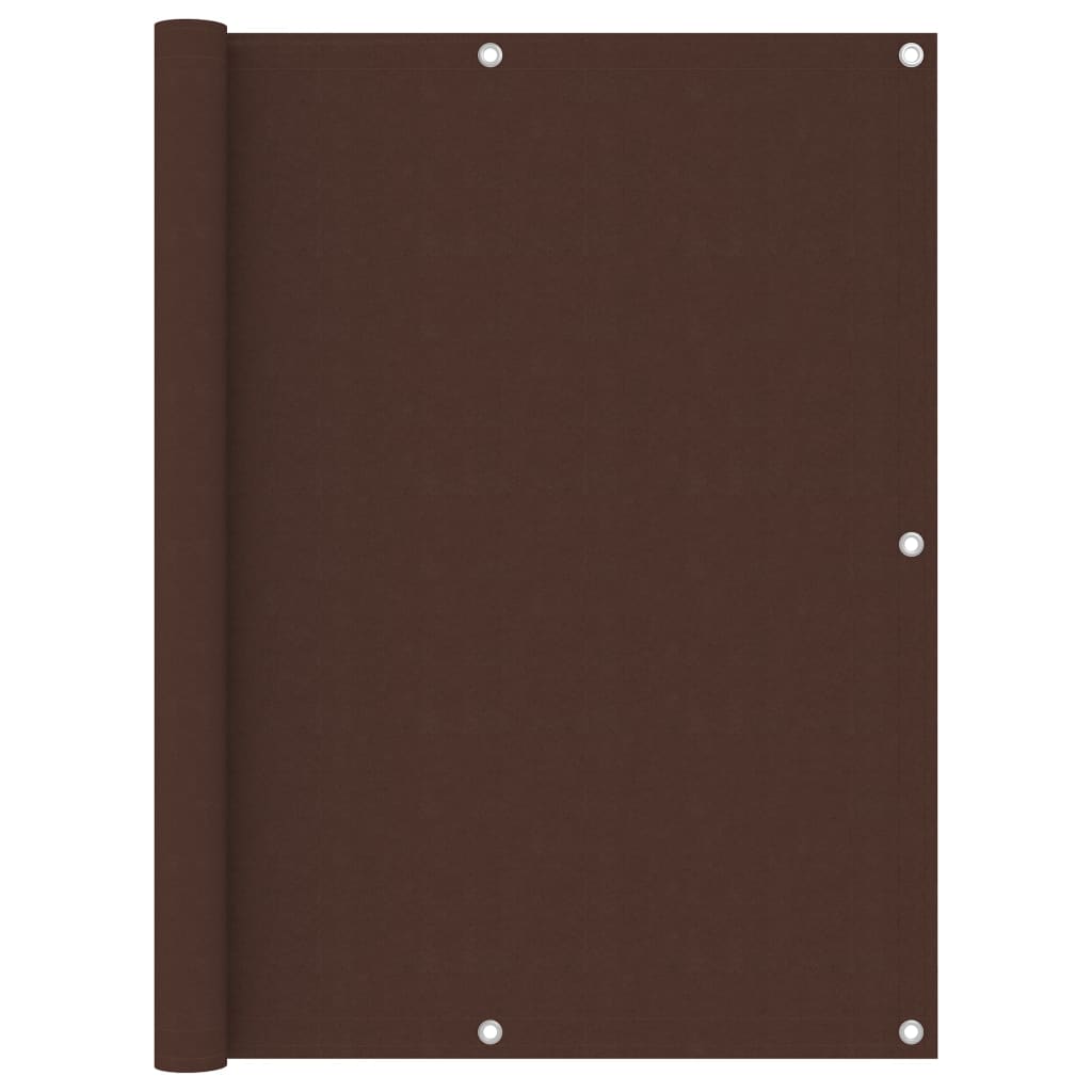 Toldo para balcón tela oxford gris antracita y blanco 120x300cm