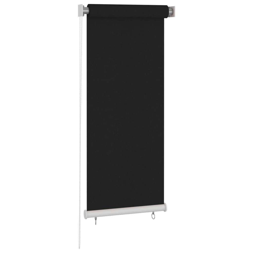 Estore de rolo exterior 100x140 cm preto