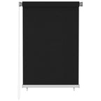 Persiana enrollable de exterior 100x140 cm negro
