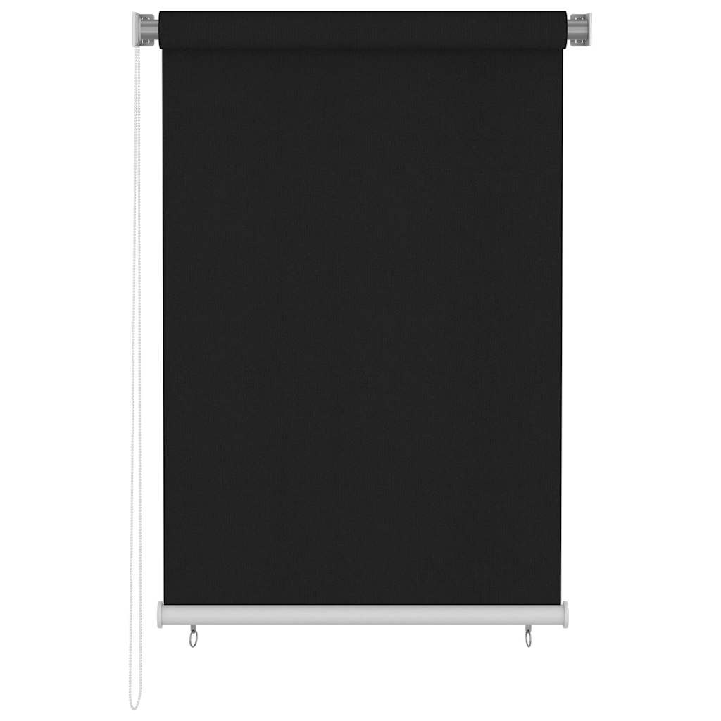 Persiana enrollable de exterior 100x140 cm negro