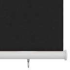Persiana enrollable de exterior 100x140 cm negro