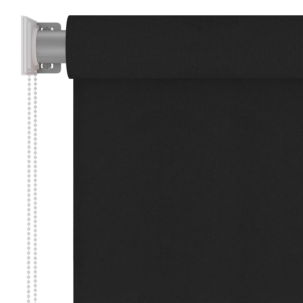 Persiana enrollable de exterior 100x140 cm negro