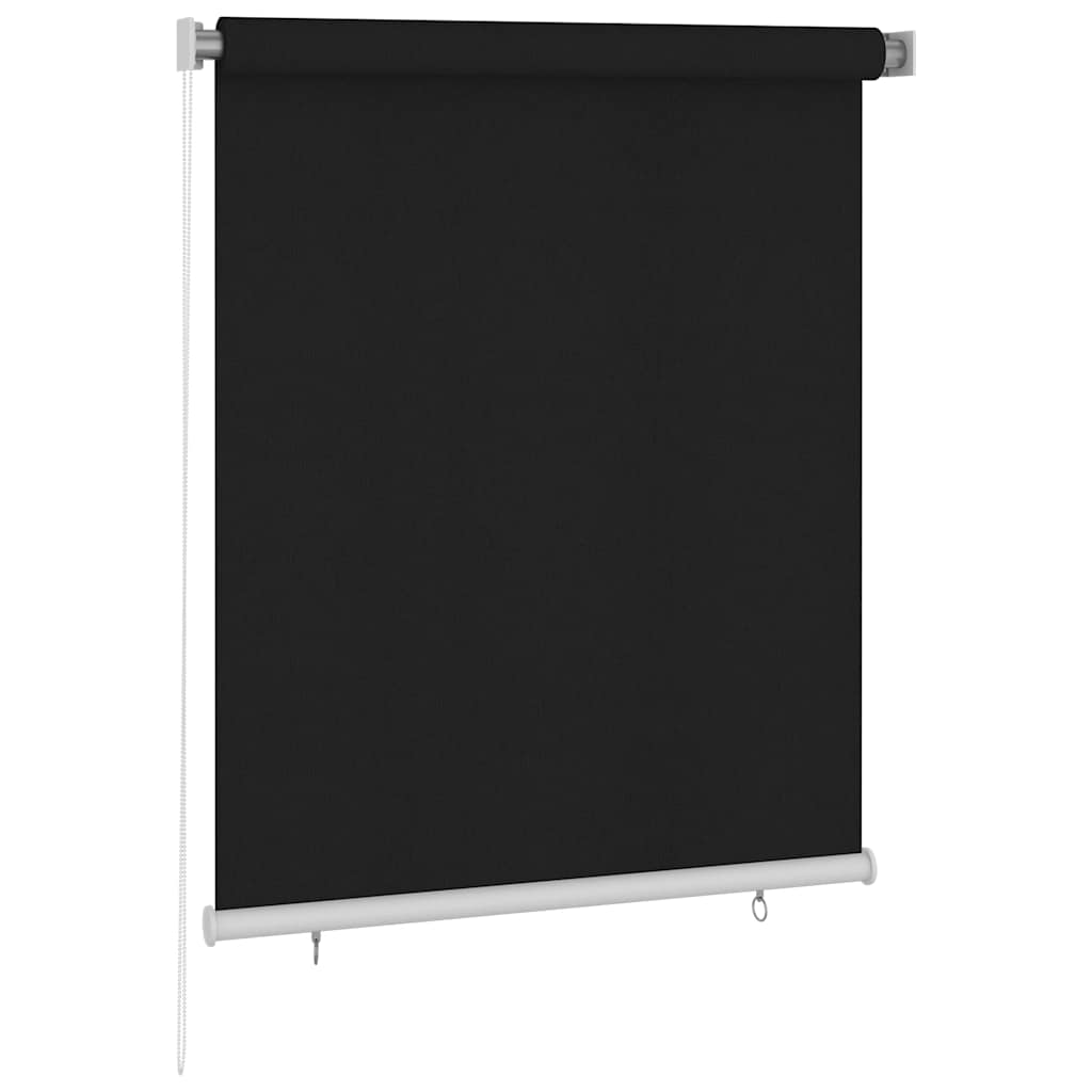 Estore de rolo exterior 100x140 cm preto