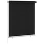 Persiana enrollable de exterior 100x140 cm negro