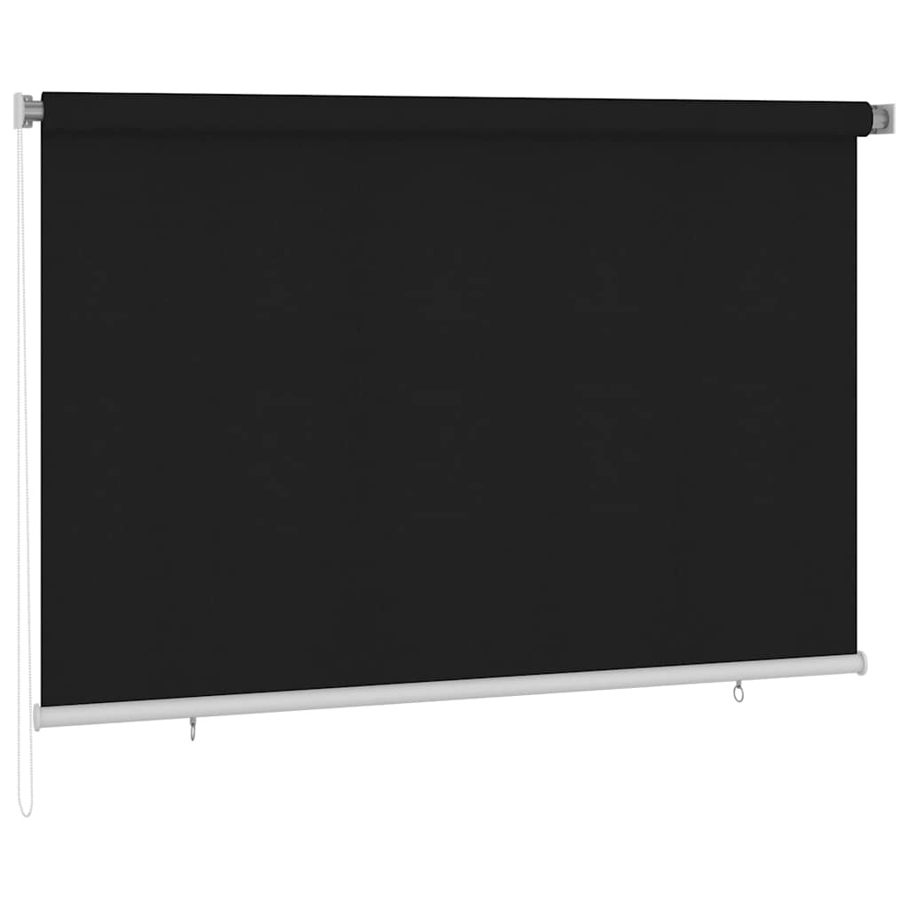Estore de rolo exterior 100x140 cm preto