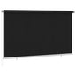 Persiana enrollable de exterior 100x140 cm negro