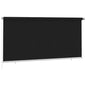 Persiana enrollable de exterior 100x140 cm negro