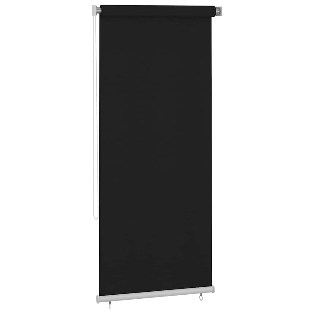 Estore de rolo exterior 100x140 cm preto