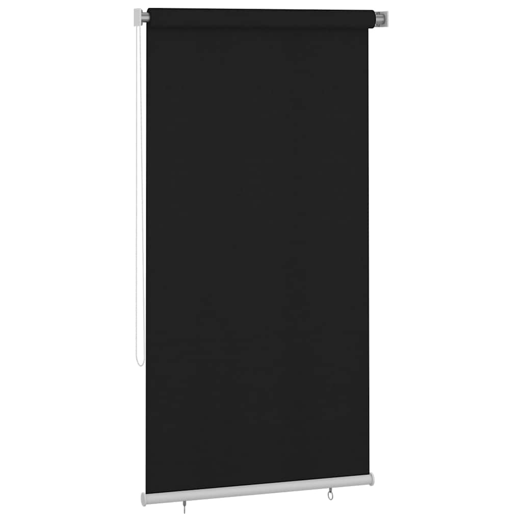 Estore de rolo exterior 100x140 cm preto