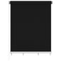 Persiana enrollable de exterior 100x140 cm negro