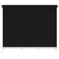 Persiana enrollable de exterior 100x140 cm negro