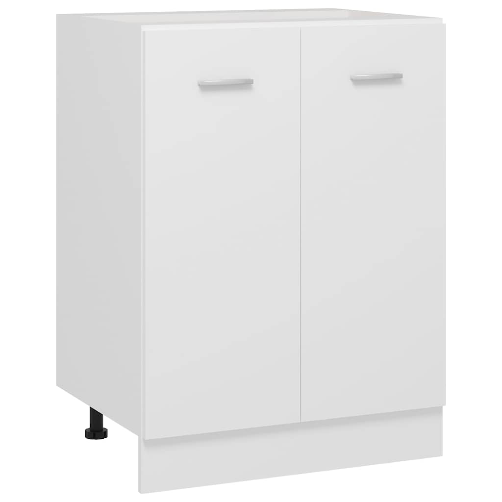 Armario bajo "Lyon" blanco 60x46x81,5 cm madera de ingeniería