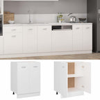 Armario bajo "Lyon" blanco 60x46x81,5 cm madera de ingeniería