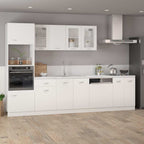 Armario bajo "Lyon" blanco 60x46x81,5 cm madera de ingeniería