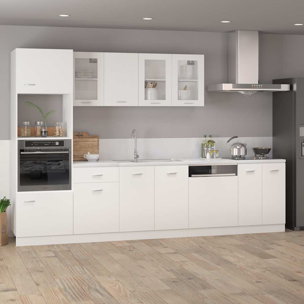 Armario bajo "Lyon" blanco 60x46x81,5 cm madera de ingeniería