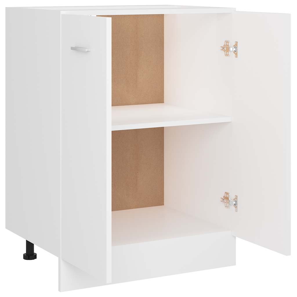Armario bajo "Lyon" blanco 60x46x81,5 cm madera de ingeniería