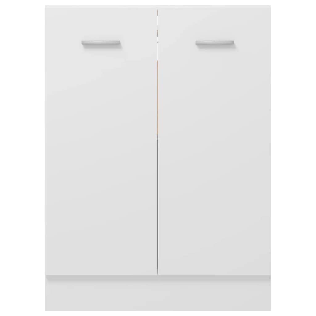 Armario bajo "Lyon" blanco 60x46x81,5 cm madera de ingeniería