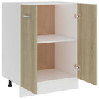 Armario bajo "Lyon" Roble Sonoma 60x46x81,5 cm Madera de ingeniería