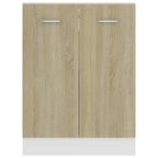 Armario bajo "Lyon" Roble Sonoma 60x46x81,5 cm Madera de ingeniería