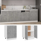 Armario bajo "Lyon" Gris Hormigón 60x46x81,5 cm Madera de ingeniería