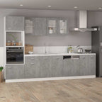 Armario bajo "Lyon" Gris Hormigón 60x46x81,5 cm Madera de ingeniería