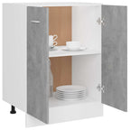 Armario bajo "Lyon" Gris Hormigón 60x46x81,5 cm Madera de ingeniería