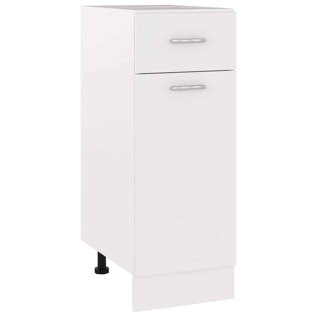Cajón inferior "Lyon" blanco, 30 x 46 x 81,5 cm, madera de ingeniería